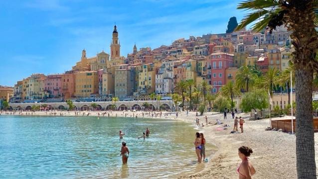 Menton # Monaco - F1 Gp - 4 Persons - Sea View - New - Parking - Clim - Premium - Beach And Sun 외부 사진