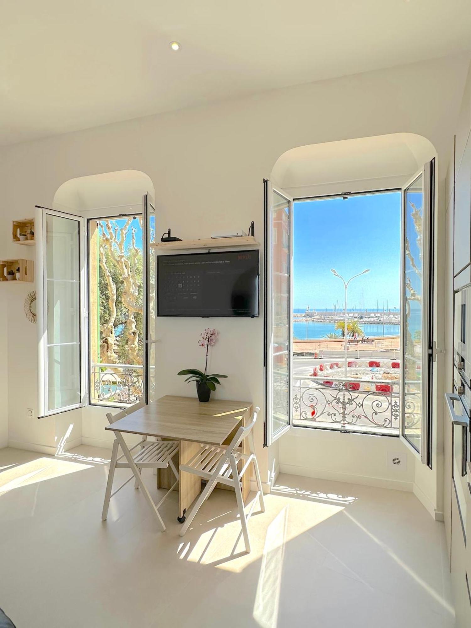 Menton # Monaco - F1 Gp - 4 Persons - Sea View - New - Parking - Clim - Premium - Beach And Sun 외부 사진