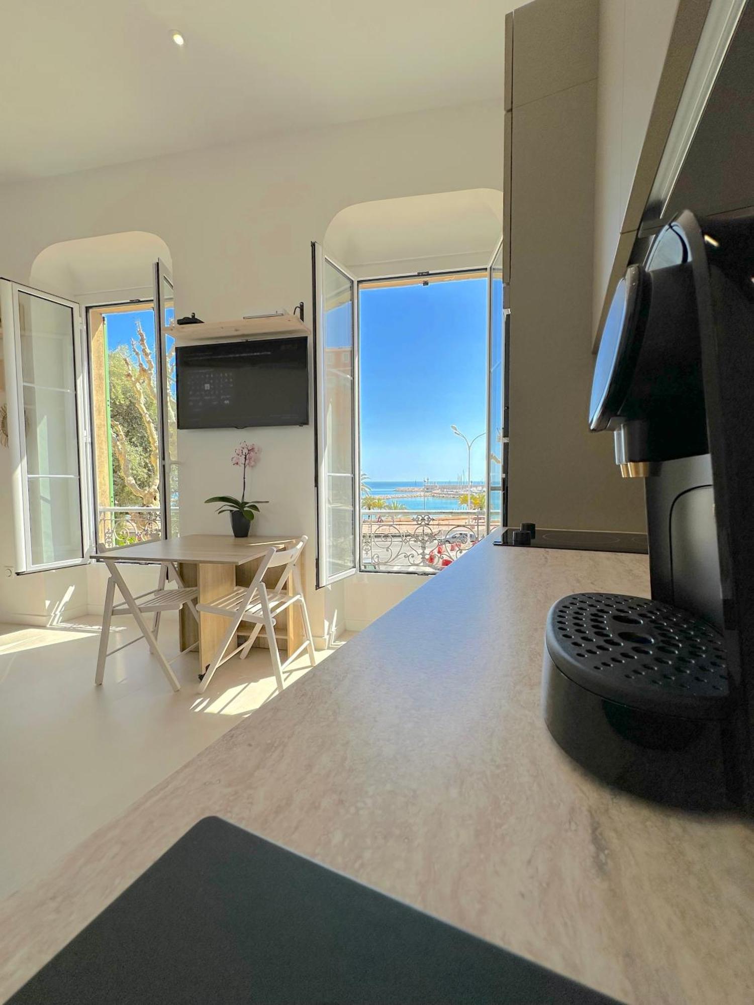 Menton # Monaco - F1 Gp - 4 Persons - Sea View - New - Parking - Clim - Premium - Beach And Sun 외부 사진