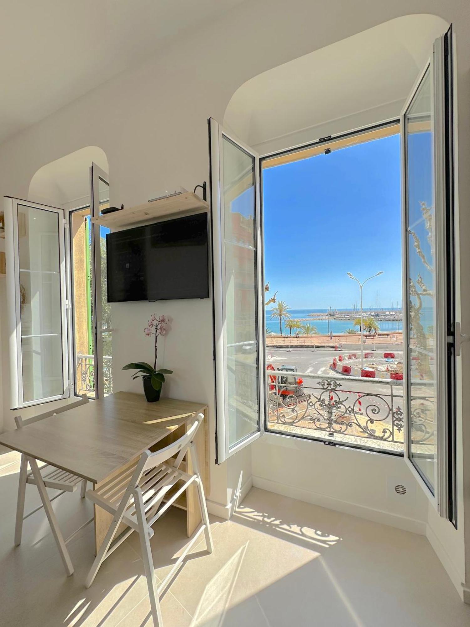 Menton # Monaco - F1 Gp - 4 Persons - Sea View - New - Parking - Clim - Premium - Beach And Sun 외부 사진