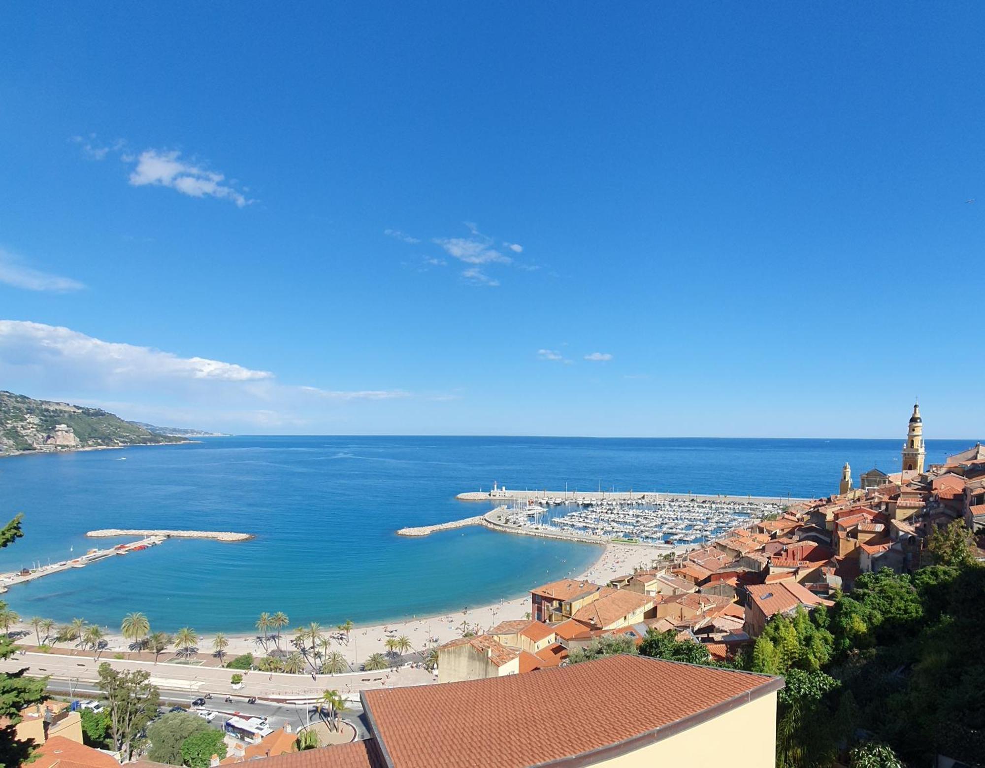 Menton # Monaco - F1 Gp - 4 Persons - Sea View - New - Parking - Clim - Premium - Beach And Sun 외부 사진